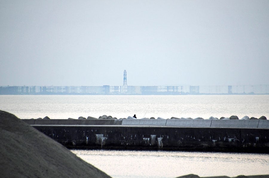 蜃気楼。魚津市