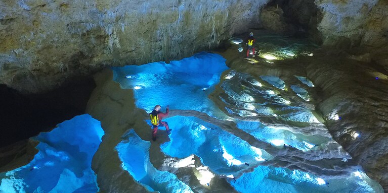 【鹿児島県】沖永良部島 銀水洞。