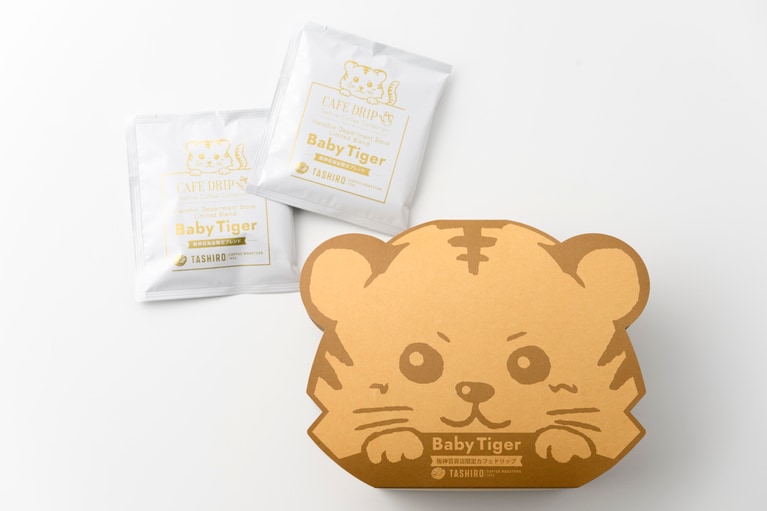 カフェドリップ阪神百貨店限定ブレンド ベビータイガー 1,836円（5袋入り）。