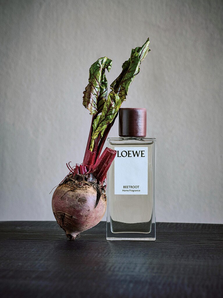 キャンドルとホームフレグランスの香りは、ハニーサックル、コリアンダーなど10種。HOME FRAGRANCE 9,818円／ロエベ(ロエベ ジャパン クライアントサービス)