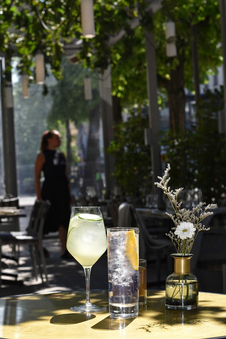 ノビスホテルの「ビーノ」で提供されるドリンク