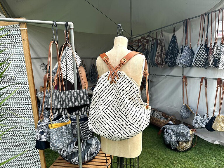 リュックもユニークなデザインでかわいい！