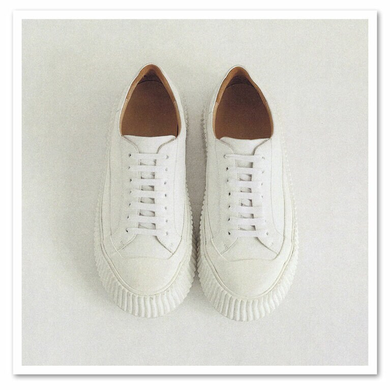 ジルサンダー「スニーカー」80,000円／ジルサンダー