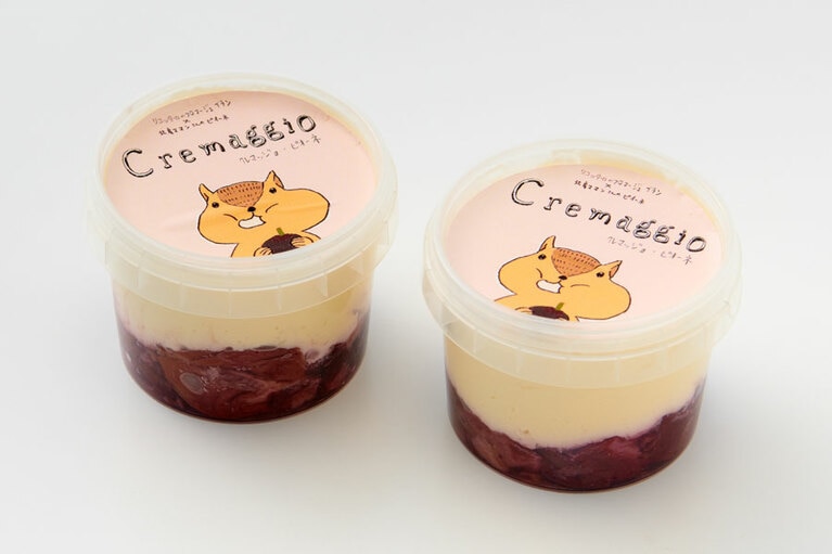 IL RICOTTARO「クレマッジョ ピオーネ」各100g 600円／岡山県