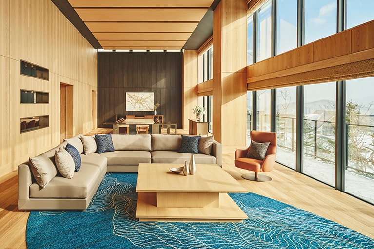 ANAインターコンチネンタル安比高原リゾート［岩手／安比高原］プレデンシャルスイートの客室。