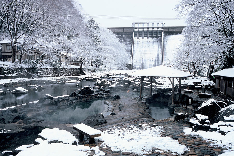 【岡山県】湯原温泉砂湯。