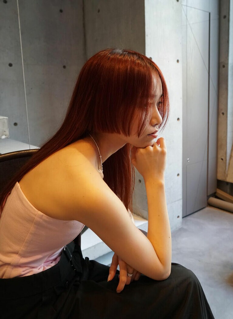 お洒落でクールな最新版姫カット。