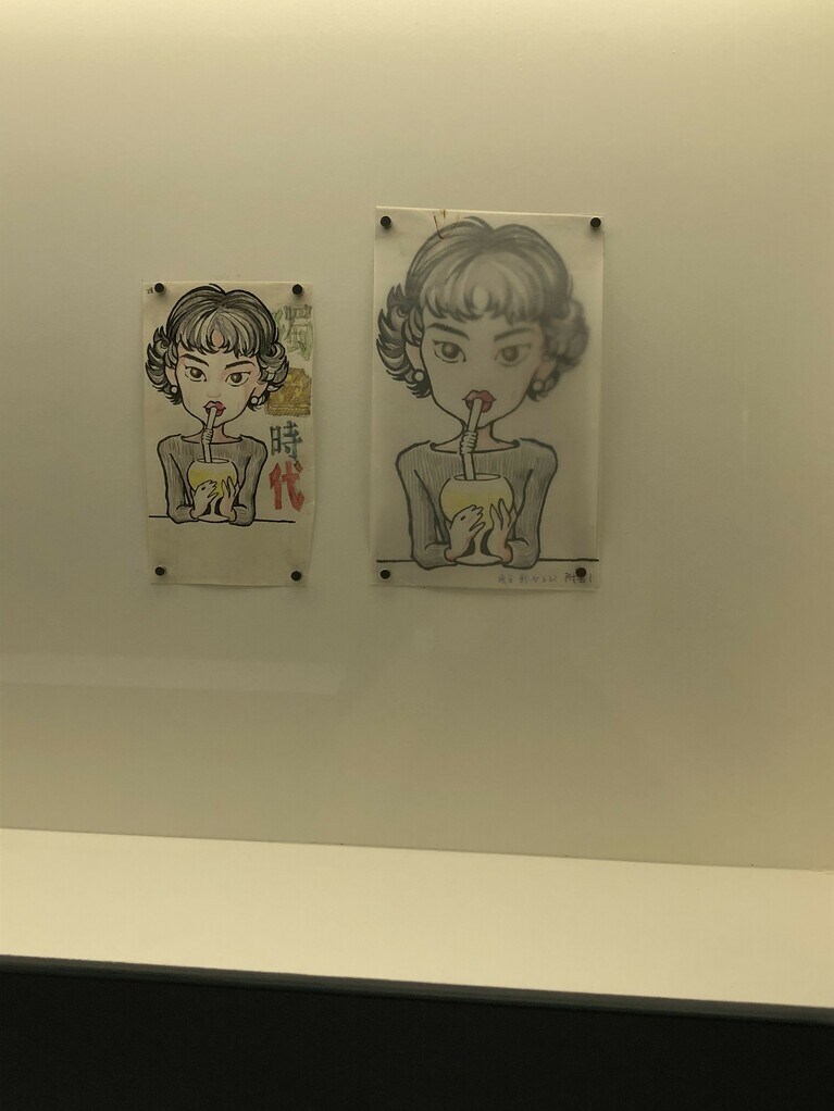 エドワード・ヤン展での写真。