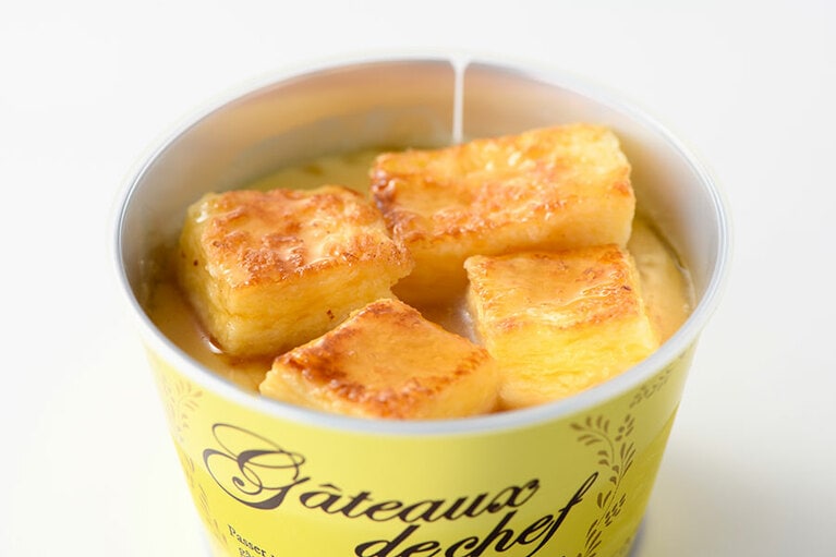 【富山】手づくりプリンのお店 カモミールの「焼き富゜りーむ」。