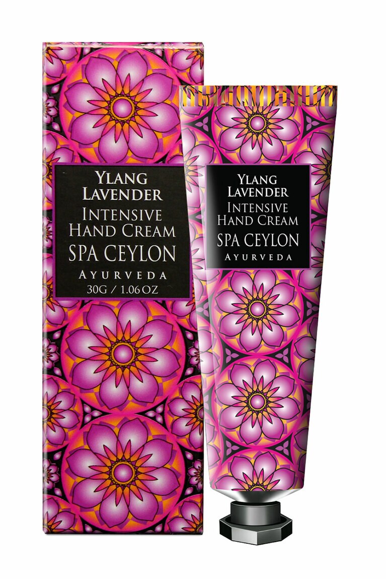 イランイランとラベンダーが上品にミックス。イラン＆ラベンダー インテンシブ ハンド クリーム。
