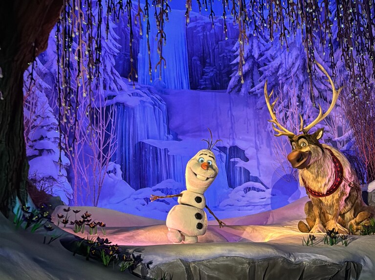 映画から飛び出してきたかのような、オラフとスヴェン。