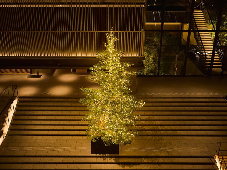 大階段に設置されている。