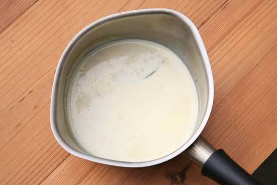 「れんこん」のマクロビレシピの手順,豆乳ホワイトソースの作り方
