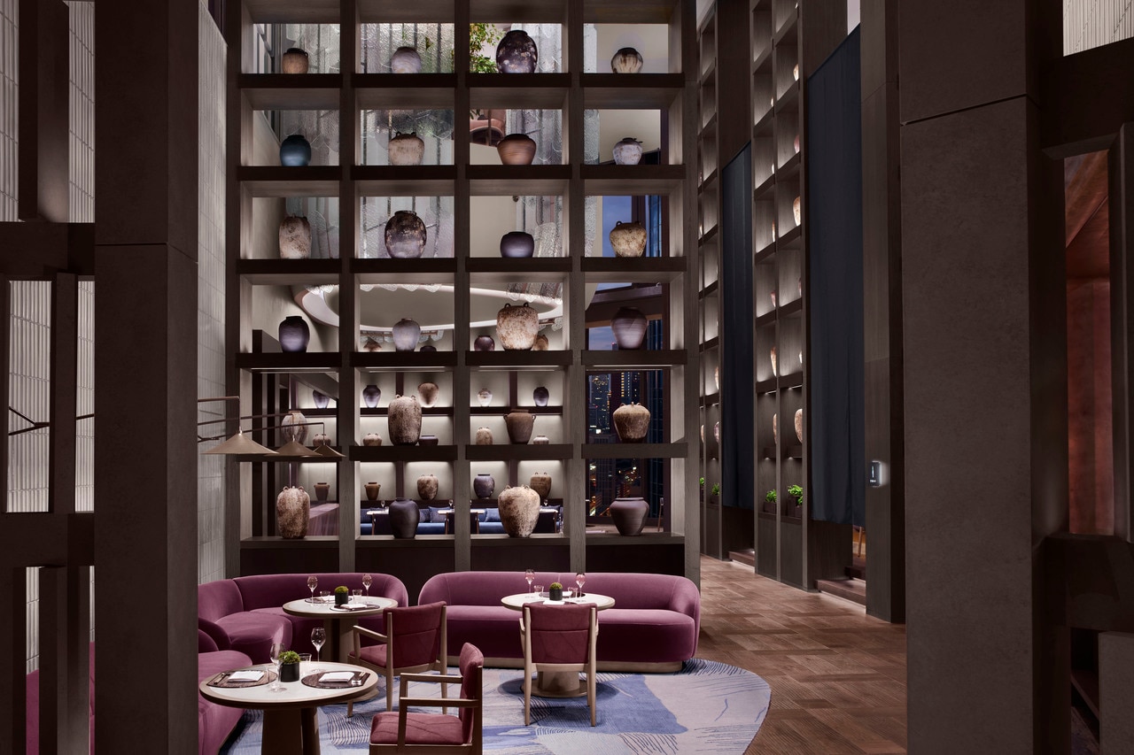 個室も備える「華香 / Kakō」のメインダイニング。