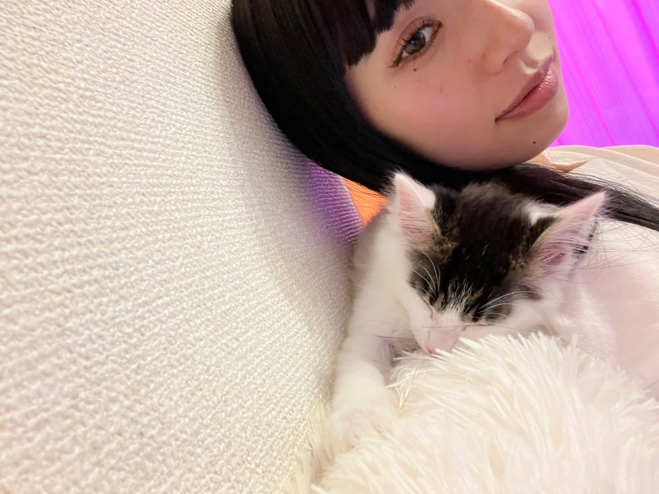リンダカラー∞・りなぴっぴさんと雑種のSmoky3(オス・1歳)。