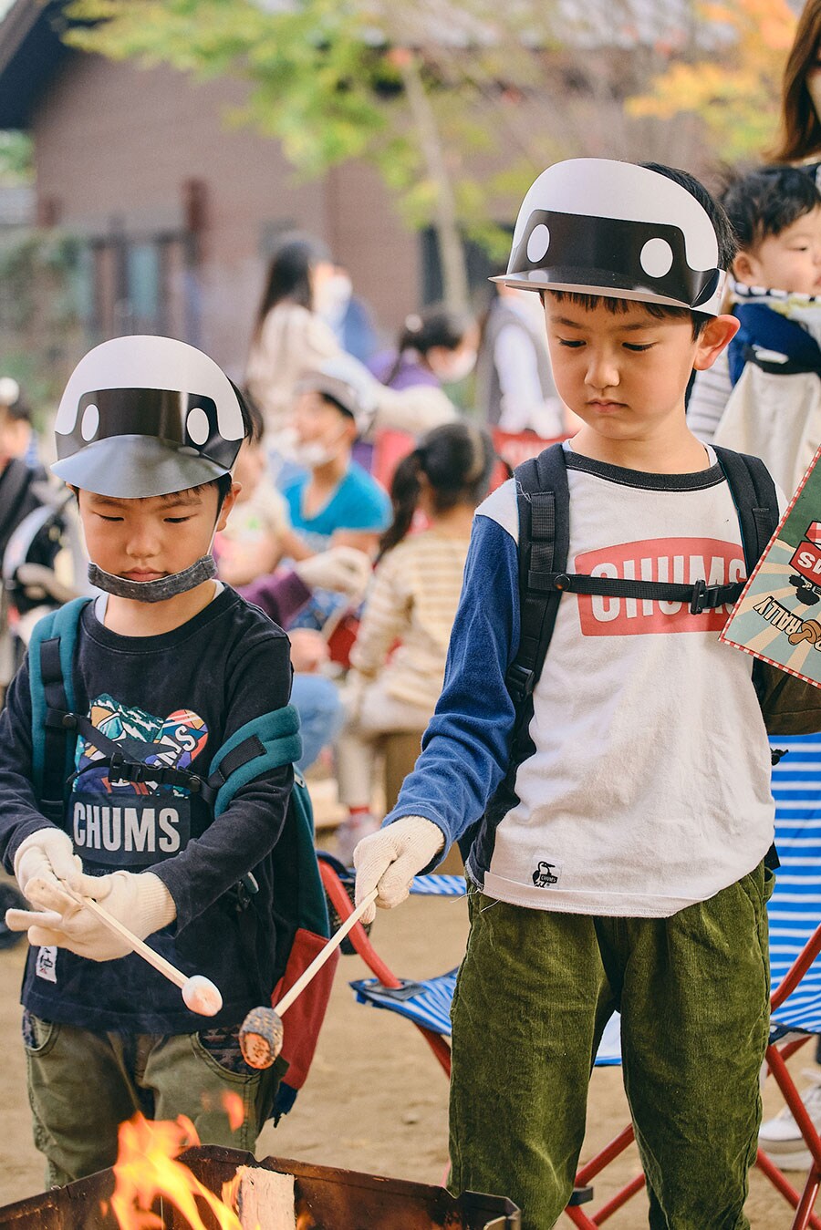 CHUMS PICNIC 2022の様子。延べ11,000人が参加しにぎわった。