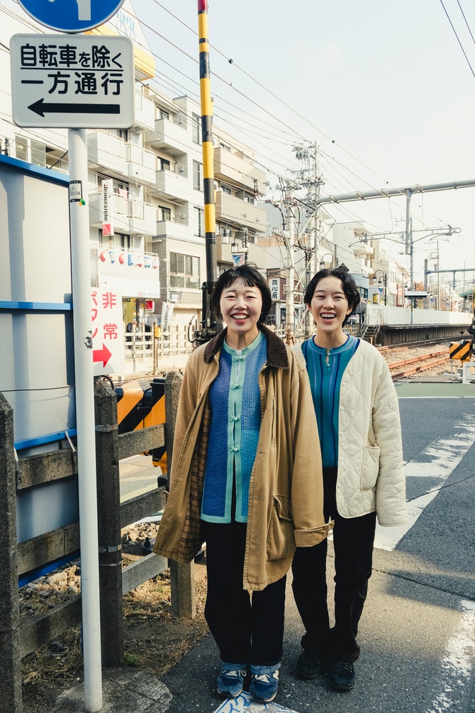 もめんとの二人。