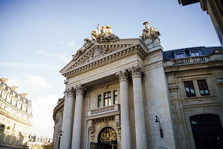 美術館の正面。