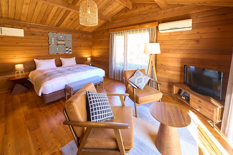 Sport & Do Resort リソルの森［千葉／紅葉乃湯］グランピングヴィラ。