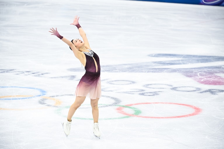 坂本花織選手。©Asami Enomoto／JMPA