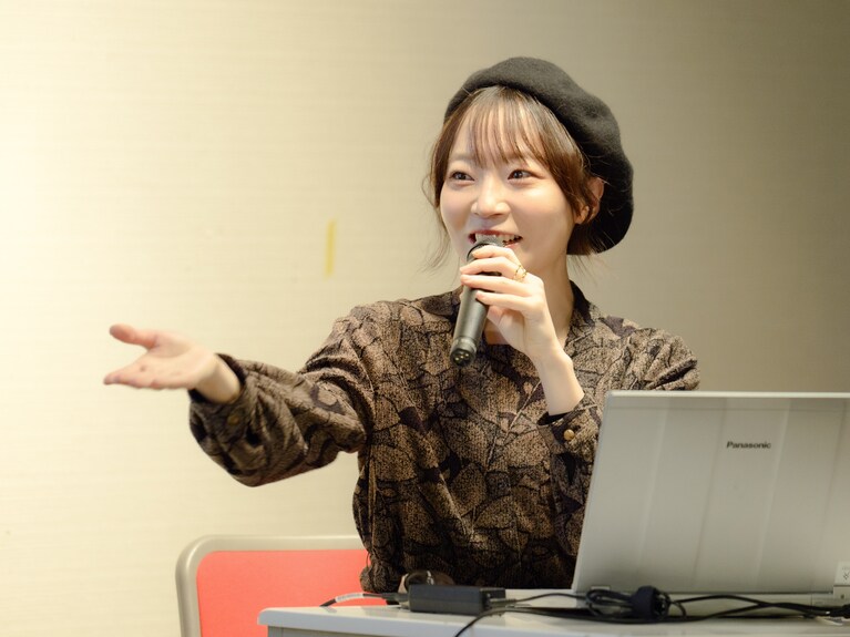  上坂あゆ美さん。