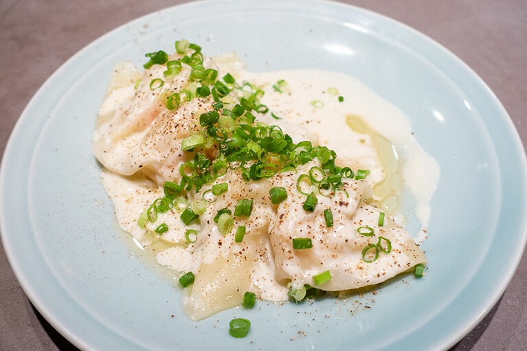 海老の水餃子。780円。