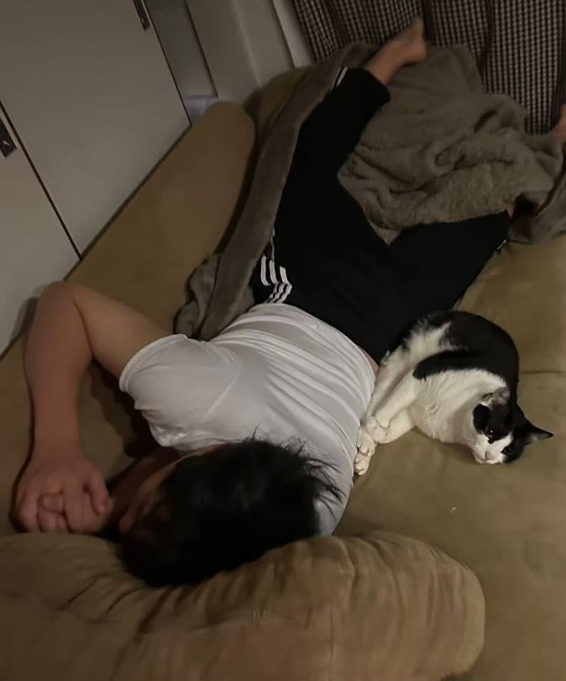 秋山さんとググちゃん。