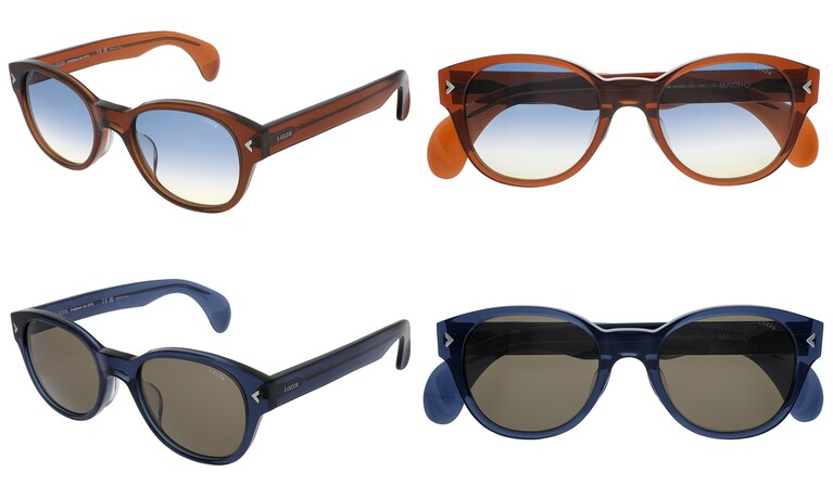 ロッツァの定番モデルMACHOより2色のいずれかをプレゼント。SL1913G 5009BT、SL1913G 500W47(各35,200円)