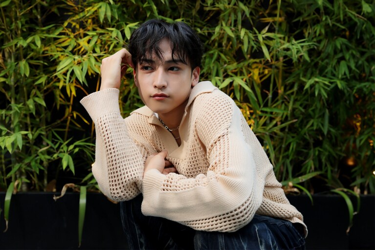 新ボーイズグループ「STARGLOW」のメンバーとしてデビューが決定した日穏（KANON）さん。