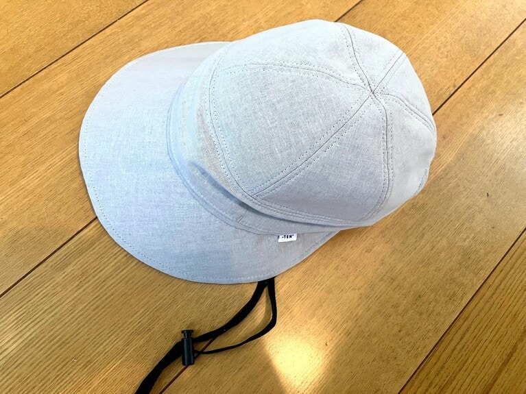 マイナスTEN 裏メッシュビス付ジョッキーキャップ UPF50＋ ベージュ サイズFREE（58cm） 2,970円／クロスプラス
