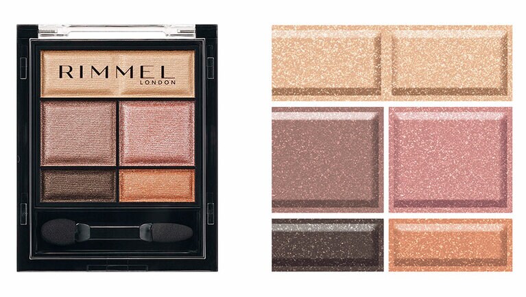 006 アップルスパークリングショコラ。華やかなピンクとグレージュカラーに、オレンジのアクセントが入っている。