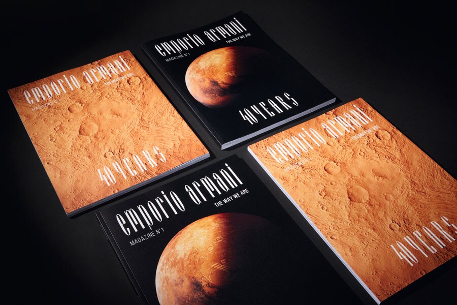 表紙に使われたのは火星の写真。