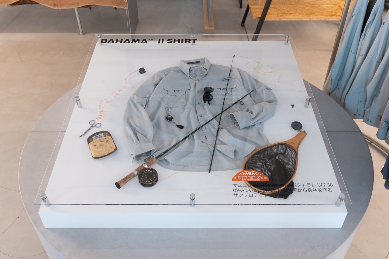 イベントでは、バハマシャツの歴史を物語るアーカイブが展示された。