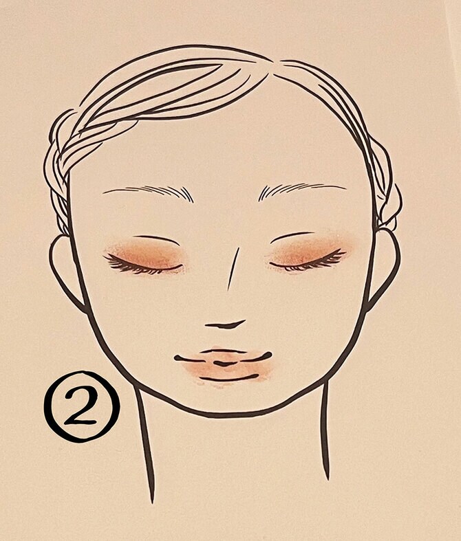 お気に入りメイクその2。