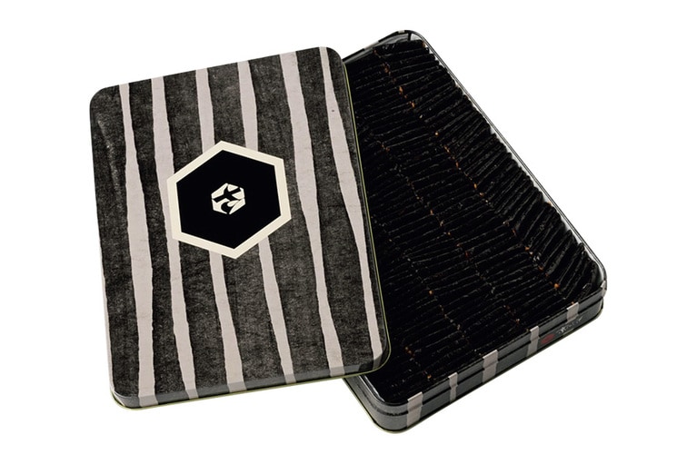 「京にしき缶」300g 5,000円／さかぐち