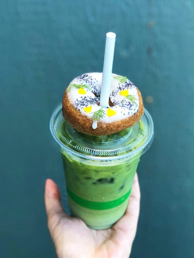 レモンポピー 4ドル、マッチャ 6ドル。このナチュラルな可愛さ♡　これはもう、ずるい(笑)。