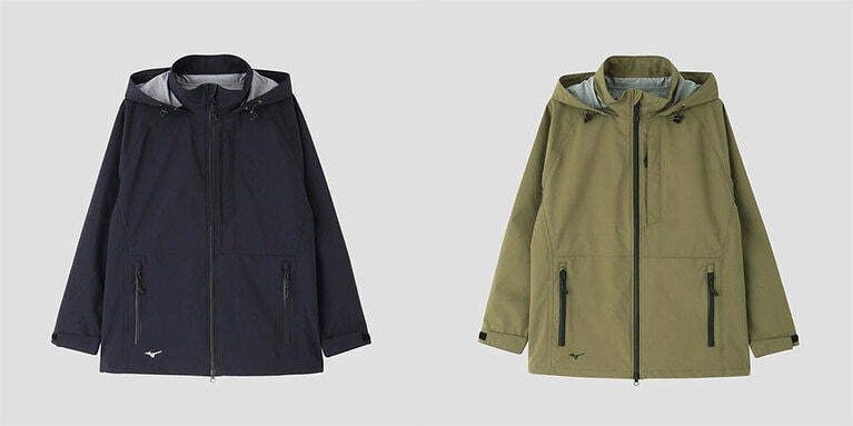 BERGTECH® / NYLON POPLIN JACKET（BLACK・LT.KHAKI） 50,600円。