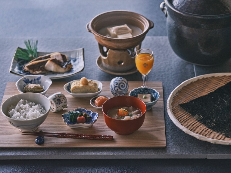 もちろん「御花」自慢の料理も堪能。