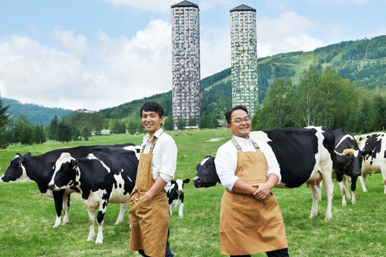 力を合わせてファーム星野を立ち上げた、宮武さんと海野さん。