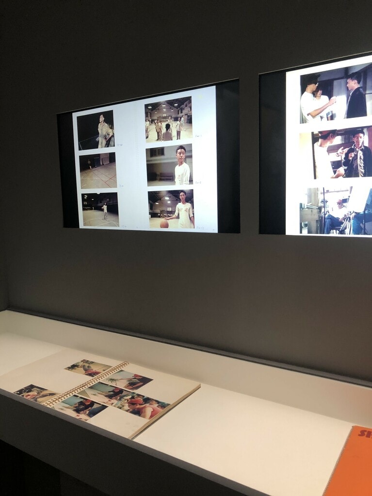 エドワード・ヤン展での写真。