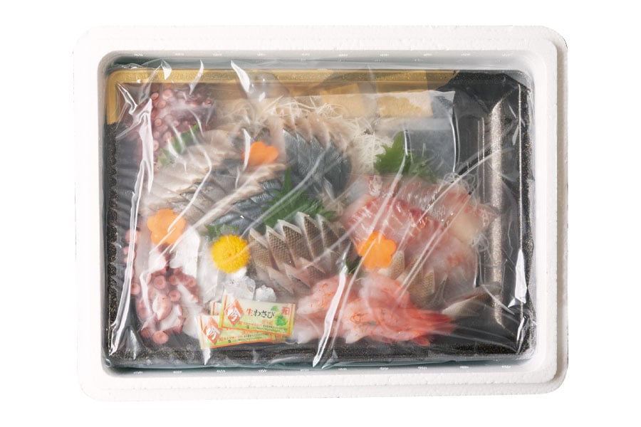 能登の魚屋厳選！旬のお刺身盛り合わせセット〈3～4人前〉5,000円(送料込)／したひら鮮魚店