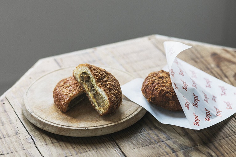 Zopf カレーパン専門店の「ツオップ オリジナル カレーパン」。