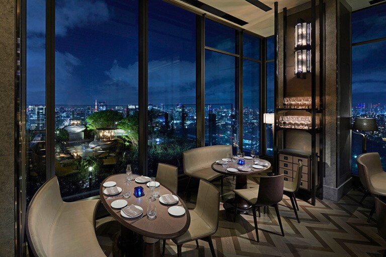 料理も夜景も素晴らしいイタリア料理「PIGNETO/ピニェート」。