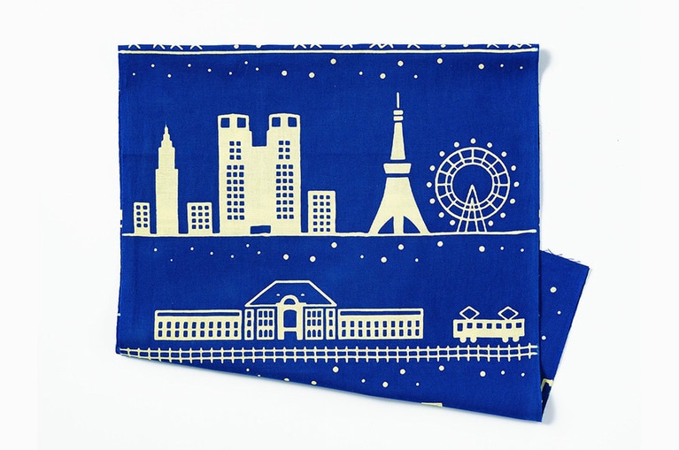 第2位 シェアード トーキョー 「てぬぐい東京夜景」1,080円