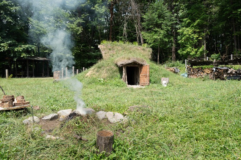 藤森照信氏設計の「古過庵」。
