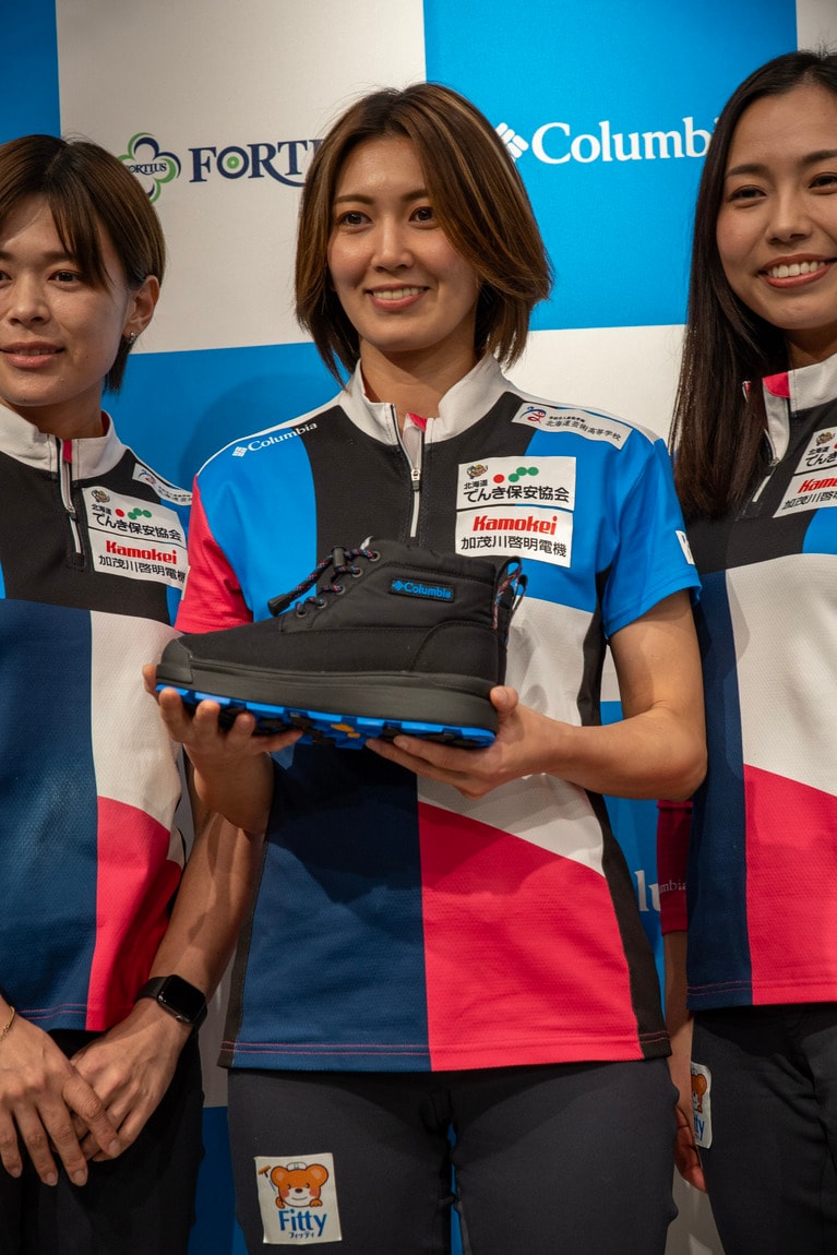 スキップの吉村紗也香選手も絶賛の機能性。