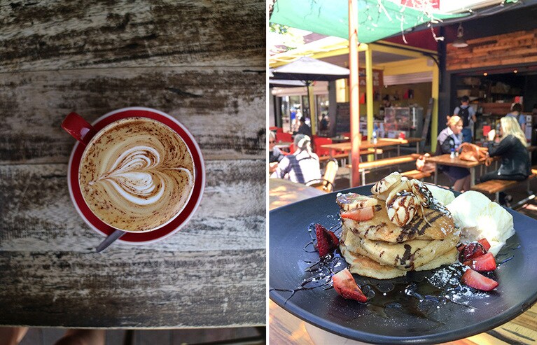 居心地のいいカフェ＆レストラン「EPILOGUE LOUNGE」。Photo：Tourim NT／Christopher Nayma, Mel Brautigam