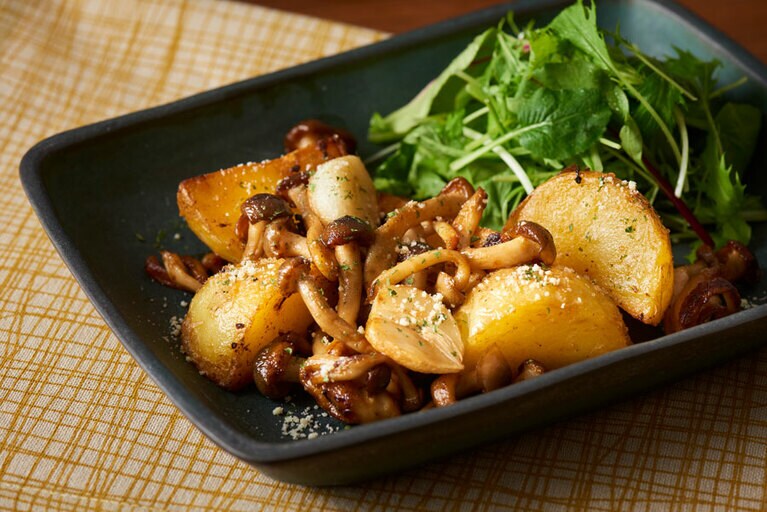 しめじゃガーリック。