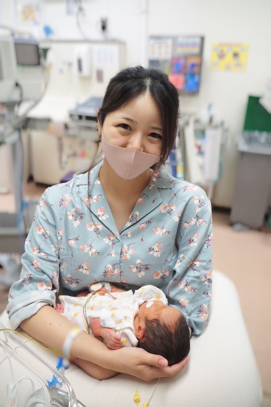 出産後の橋本実花さんとご長男