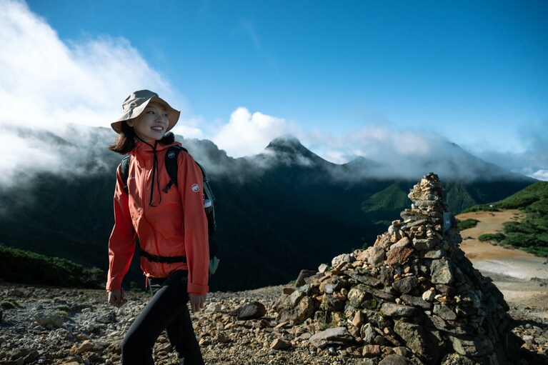 長野県・硫黄岳の旅＜硫黄岳のピークへ＞